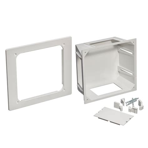 recessed tv low voltage junction box|reb recessed box.